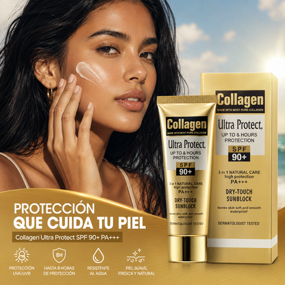 Collagen Protector Solar Con Color SPF 90+