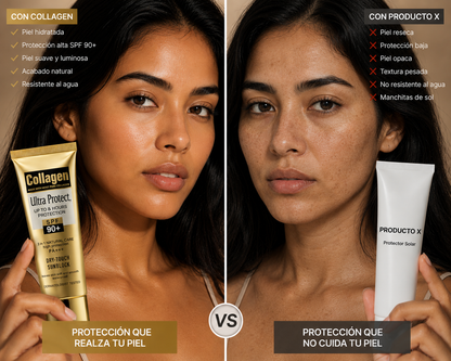 Collagen Protector Solar Con Color SPF 90+