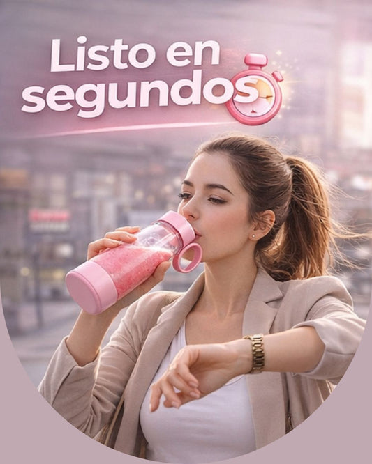 Botella Licuadora Portátil – Prepara Smoothies en Segundos
